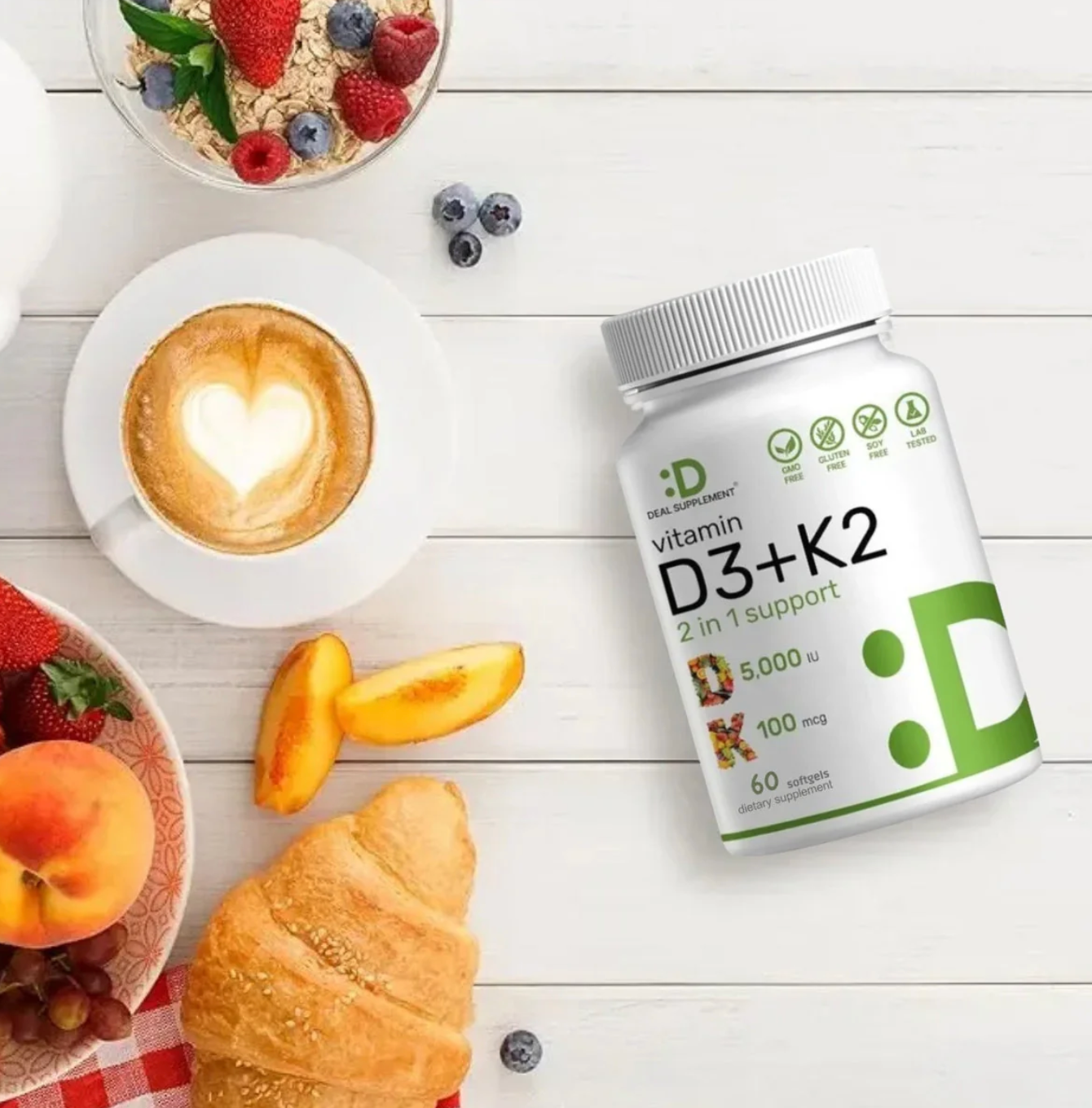 ✨ Vitamina D3K2 Plus™ - La combinación que tu cuerpo necesita en OFERTA !!✅