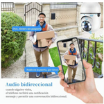 Guardián360™ – Cámara Bombillo con Visión Panorámica y Alerta Móvil