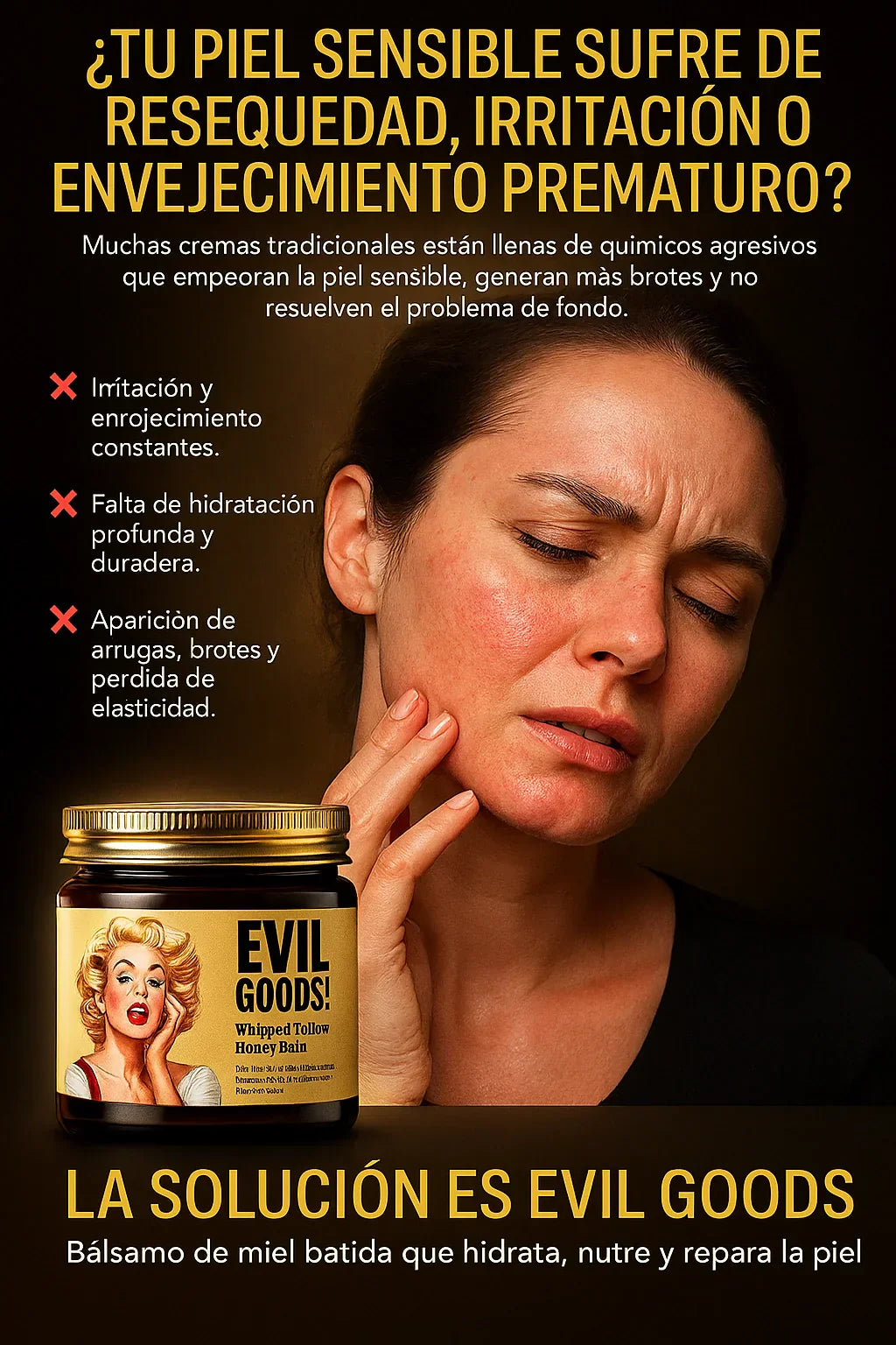 Evil Goods® - ¡¡Reduce arrugas. Elimina acné. Mejora tu piel!!
