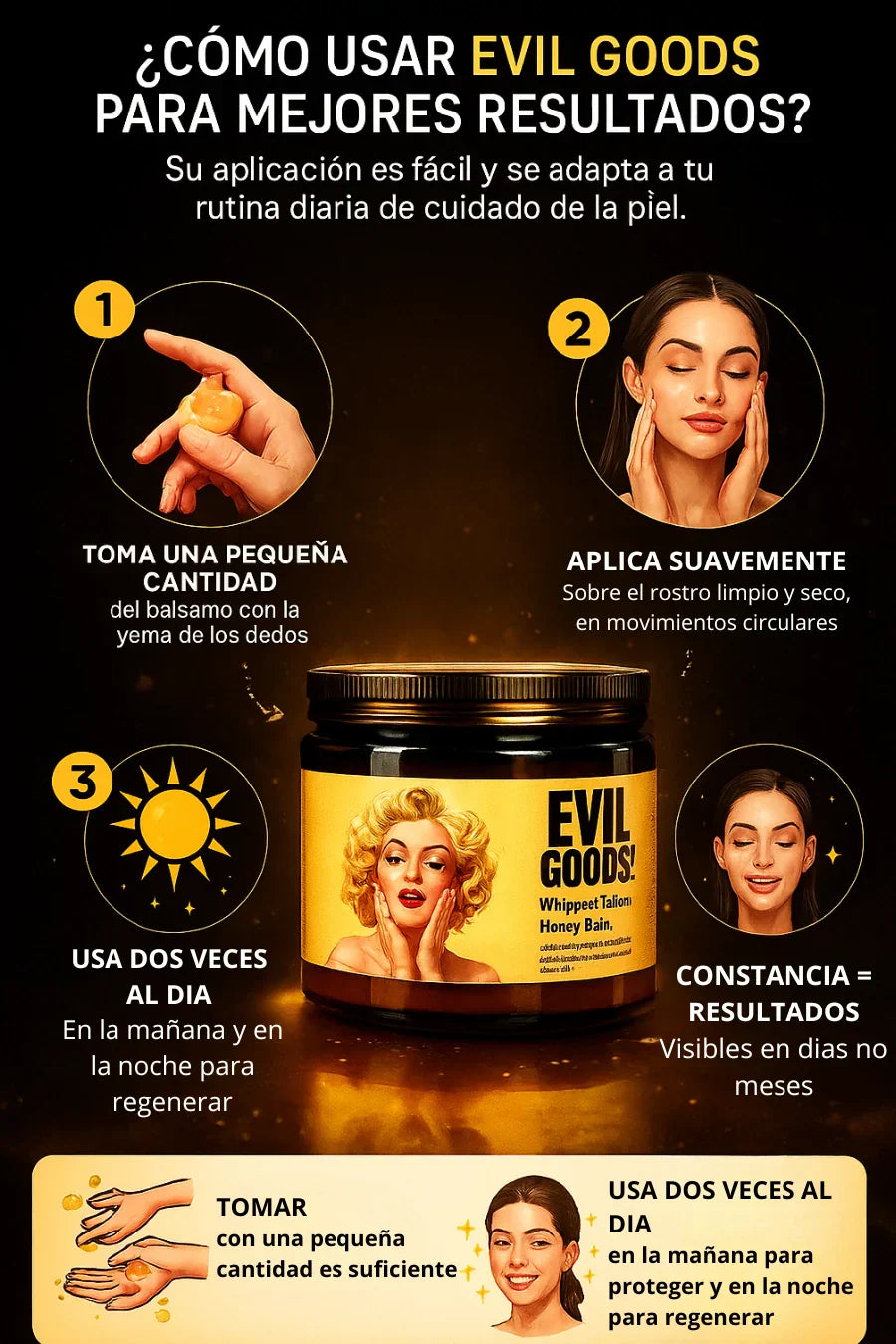 Evil Goods® - ¡¡Reduce arrugas. Elimina acné. Mejora tu piel!!