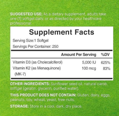 ✨ Vitamina D3K2 Plus™ - La combinación que tu cuerpo necesita en OFERTA !!✅